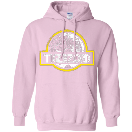 Sweatshirts Light Pink / Small Jurassic Power White Pullover Hoodie
