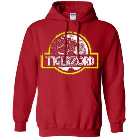 Sweatshirts Red / Small Jurassic Power White Pullover Hoodie