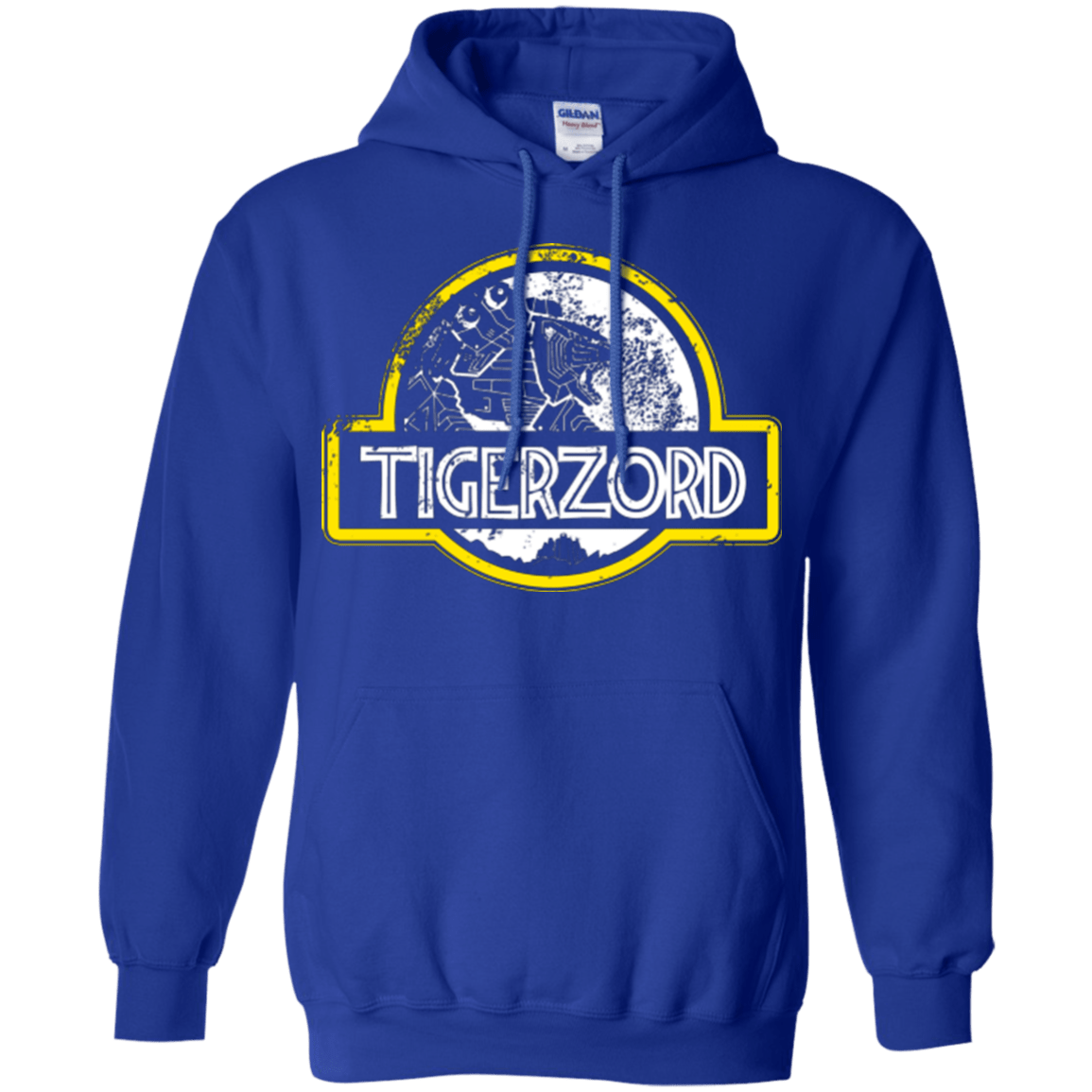 Sweatshirts Royal / Small Jurassic Power White Pullover Hoodie