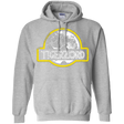 Sweatshirts Sport Grey / Small Jurassic Power White Pullover Hoodie