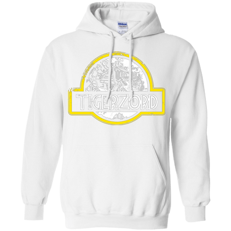 Sweatshirts White / Small Jurassic Power White Pullover Hoodie