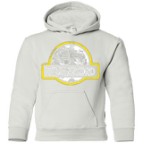 Sweatshirts White / YS Jurassic Power White Youth Hoodie