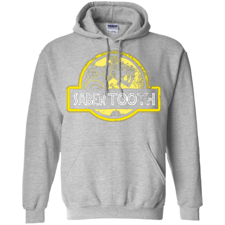 Sweatshirts Sport Grey / Small Jurassic Power Yellow Pullover Hoodie