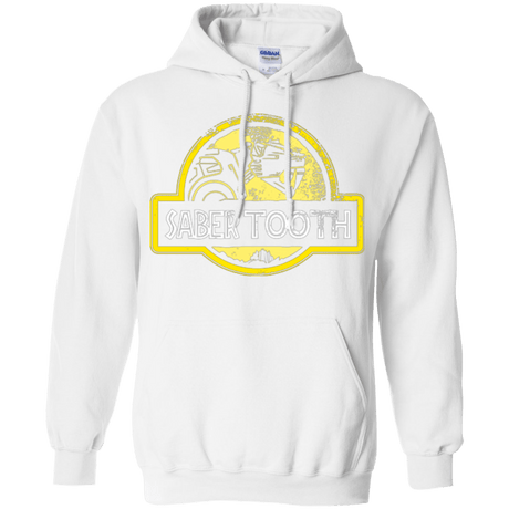 Sweatshirts White / Small Jurassic Power Yellow Pullover Hoodie