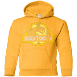 Sweatshirts Gold / YS Jurassic Power Yellow Youth Hoodie
