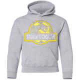 Sweatshirts Sport Grey / YS Jurassic Power Yellow Youth Hoodie