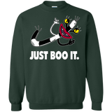 Sweatshirts Forest Green / Small Just Boo It Crewneck Sweatshirt