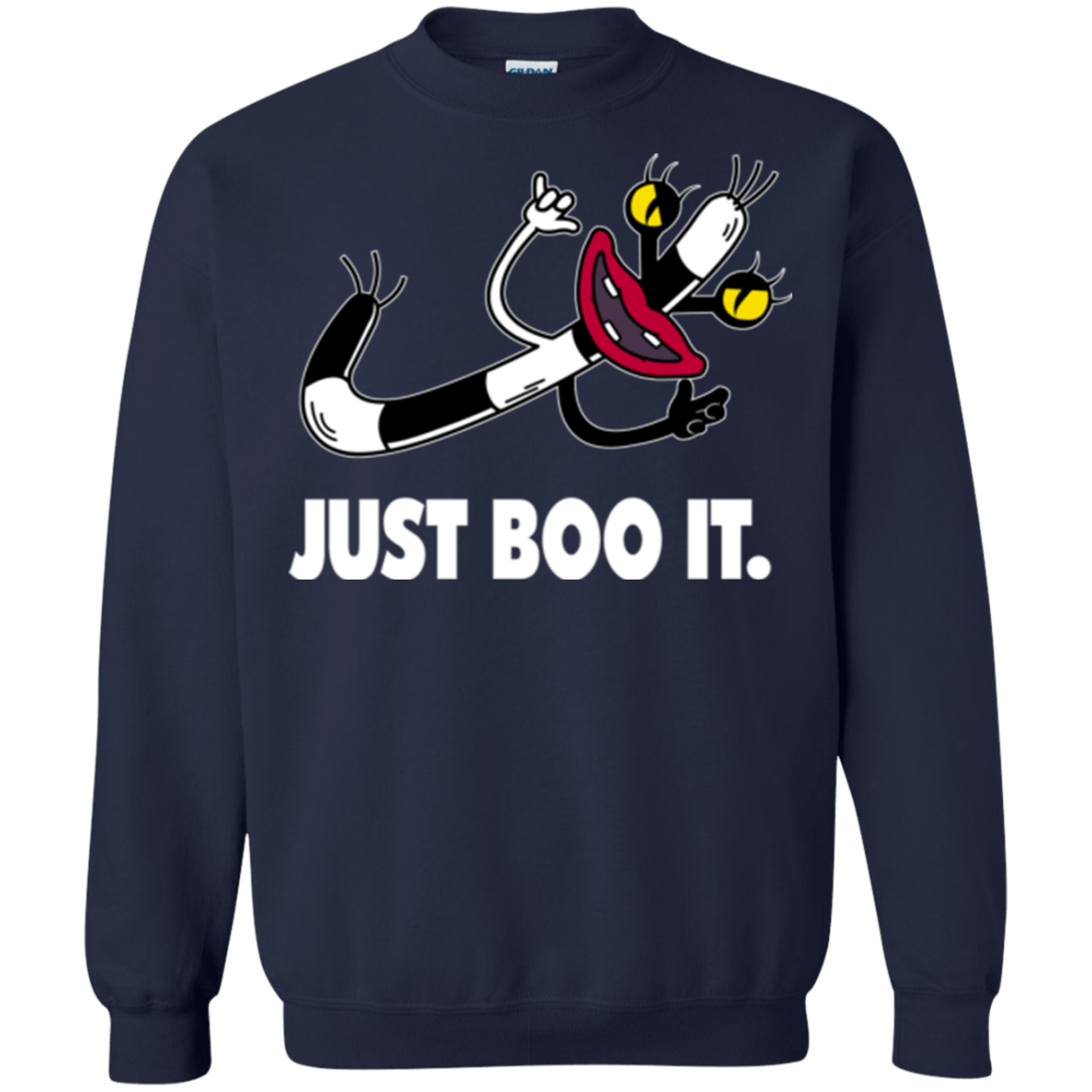 Sweatshirts Navy / Small Just Boo It Crewneck Sweatshirt