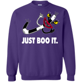 Sweatshirts Purple / Small Just Boo It Crewneck Sweatshirt