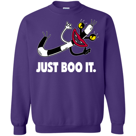 Sweatshirts Purple / Small Just Boo It Crewneck Sweatshirt