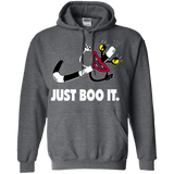 Sweatshirts Dark Heather / Small Just Boo It Pullover Hoodie