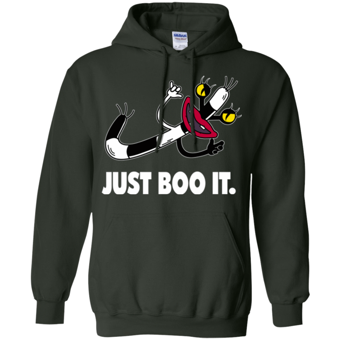 Sweatshirts Forest Green / Small Just Boo It Pullover Hoodie