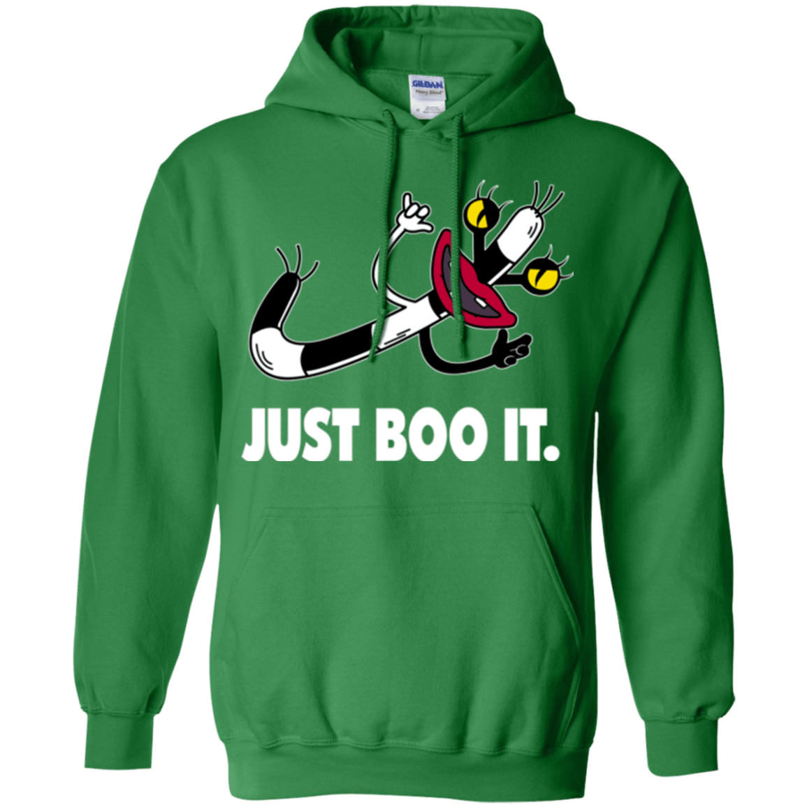 Sweatshirts Irish Green / Small Just Boo It Pullover Hoodie