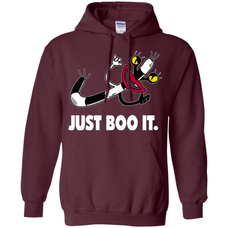 Sweatshirts Maroon / Small Just Boo It Pullover Hoodie