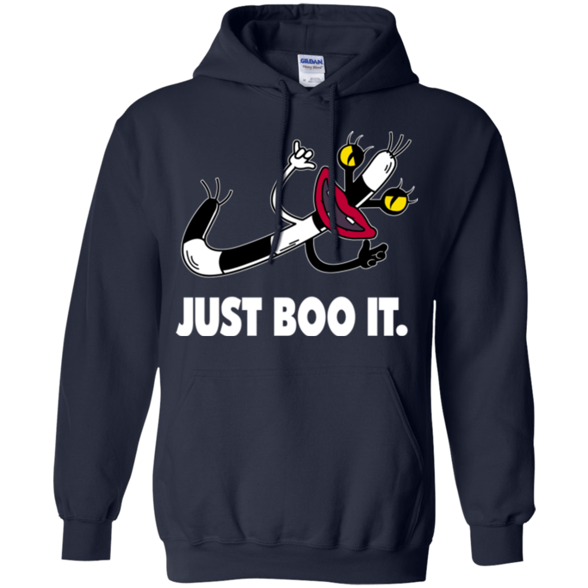 Sweatshirts Navy / Small Just Boo It Pullover Hoodie