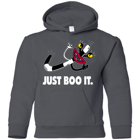 Sweatshirts Charcoal / YS Just Boo It Youth Hoodie