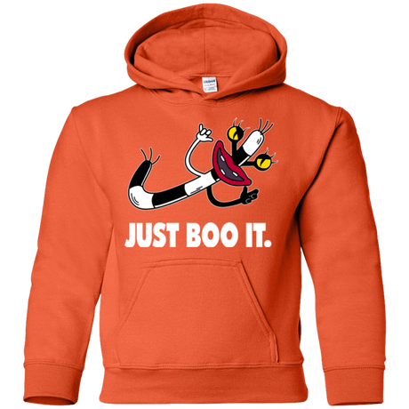 Sweatshirts Orange / YS Just Boo It Youth Hoodie
