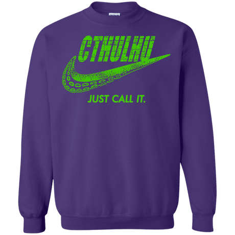 Sweatshirts Purple / S Just Call It Crewneck Sweatshirt