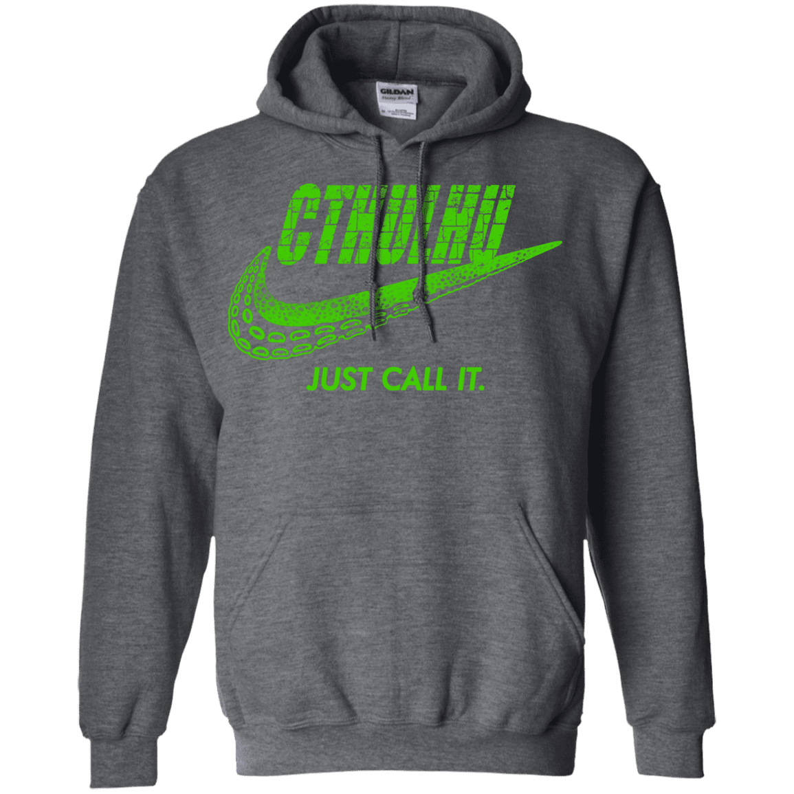 Sweatshirts Dark Heather / S Just Call It Pullover Hoodie