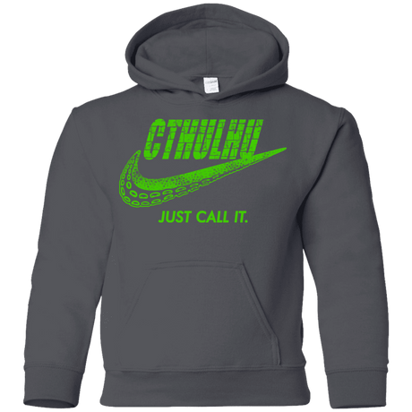 Sweatshirts Charcoal / YS Just Call It Youth Hoodie