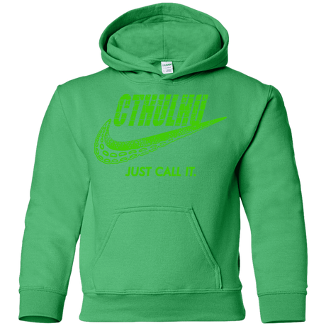 Sweatshirts Irish Green / YS Just Call It Youth Hoodie