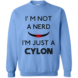 Sweatshirts Carolina Blue / Small Just cylon Crewneck Sweatshirt