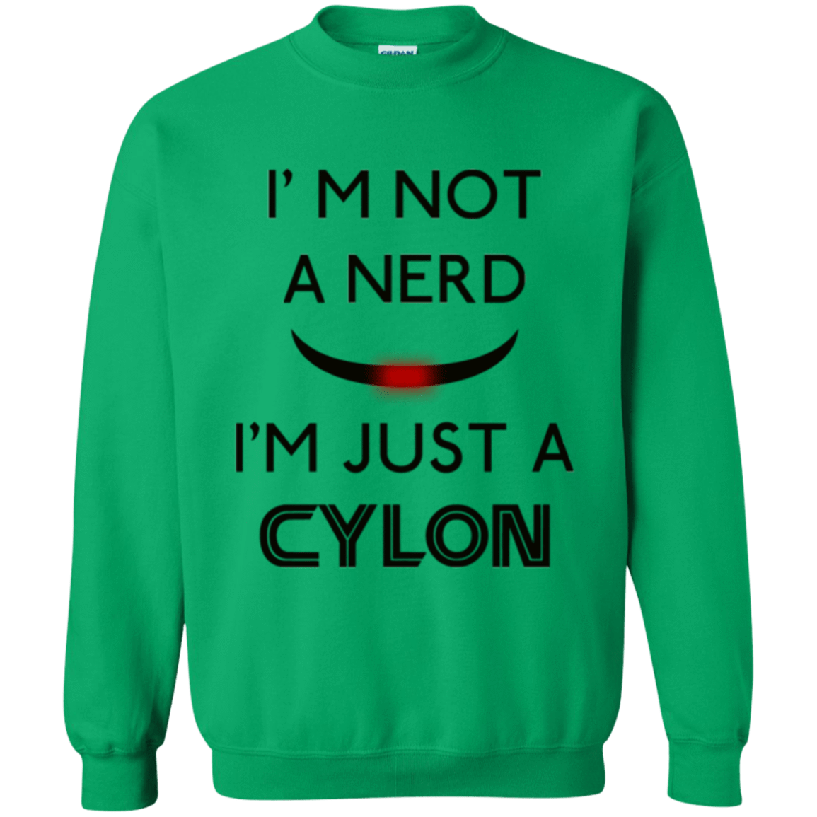 Sweatshirts Irish Green / Small Just cylon Crewneck Sweatshirt