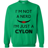 Sweatshirts Irish Green / Small Just cylon Crewneck Sweatshirt