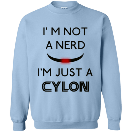 Sweatshirts Light Blue / Small Just cylon Crewneck Sweatshirt