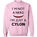 Sweatshirts Light Pink / Small Just cylon Crewneck Sweatshirt
