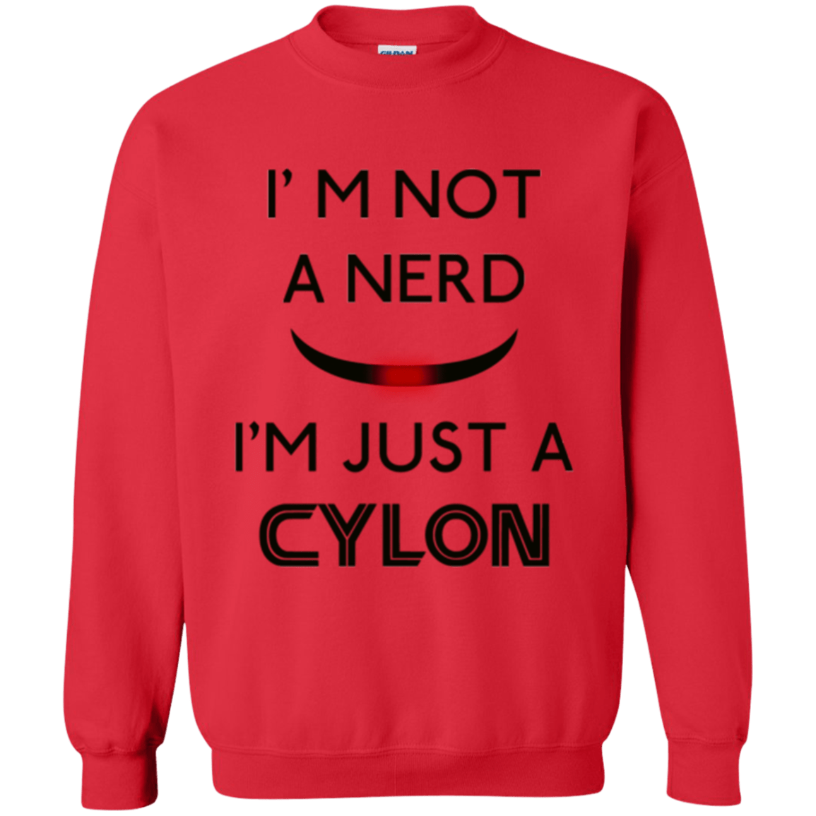 Sweatshirts Red / Small Just cylon Crewneck Sweatshirt