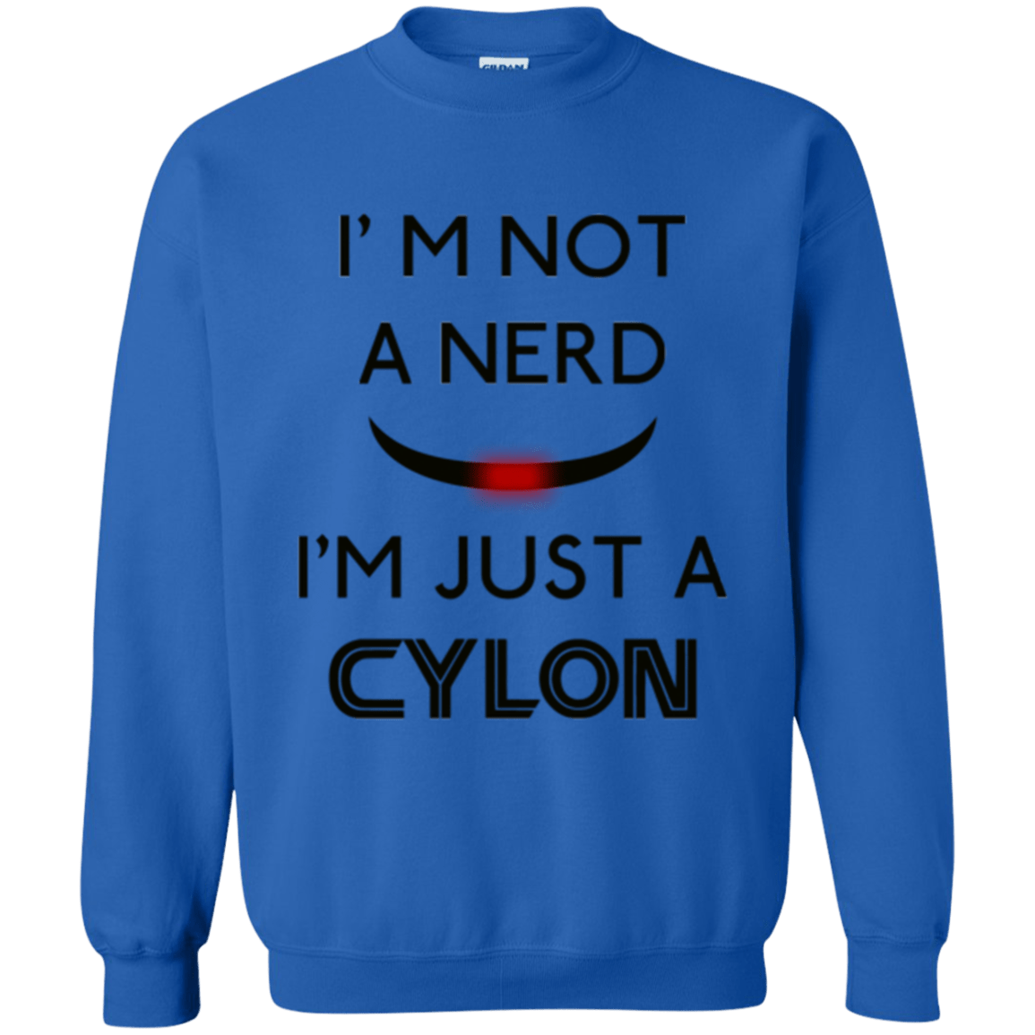 Sweatshirts Royal / Small Just cylon Crewneck Sweatshirt