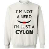 Sweatshirts White / Small Just cylon Crewneck Sweatshirt
