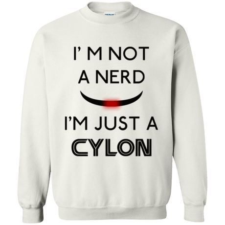 Sweatshirts White / Small Just cylon Crewneck Sweatshirt