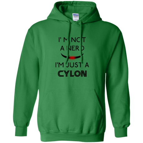 Sweatshirts Irish Green / Small Just cylon Pullover Hoodie