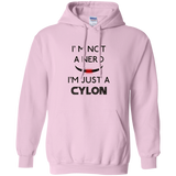 Sweatshirts Light Pink / Small Just cylon Pullover Hoodie