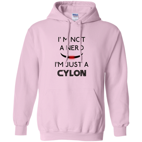 Sweatshirts Light Pink / Small Just cylon Pullover Hoodie