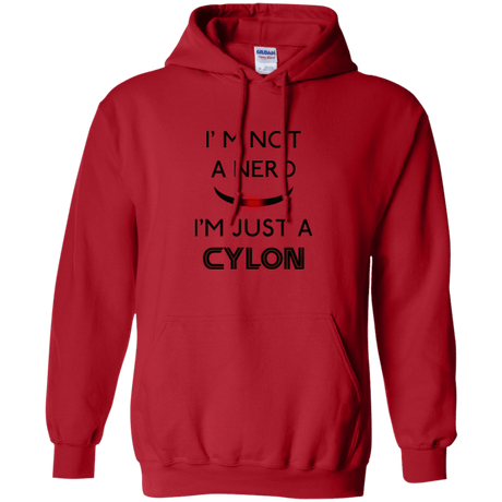 Sweatshirts Red / Small Just cylon Pullover Hoodie