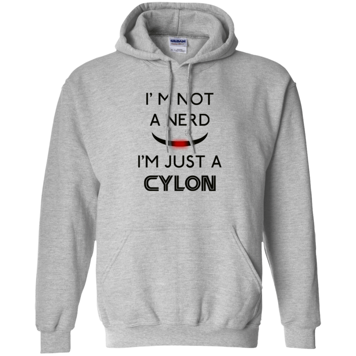 Sweatshirts Sport Grey / Small Just cylon Pullover Hoodie