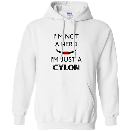 Sweatshirts White / Small Just cylon Pullover Hoodie