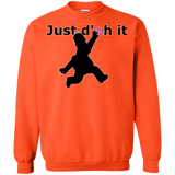 Sweatshirts Orange / Small Just doh it Crewneck Sweatshirt