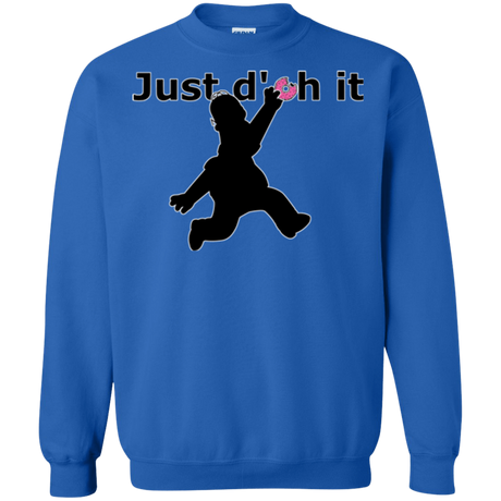 Sweatshirts Royal / Small Just doh it Crewneck Sweatshirt