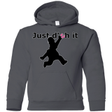 Sweatshirts Charcoal / YS Just doh it Youth Hoodie