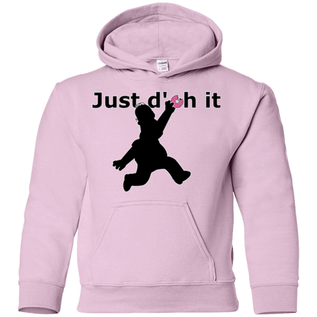 Sweatshirts Light Pink / YS Just doh it Youth Hoodie