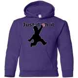 Sweatshirts Purple / YS Just doh it Youth Hoodie