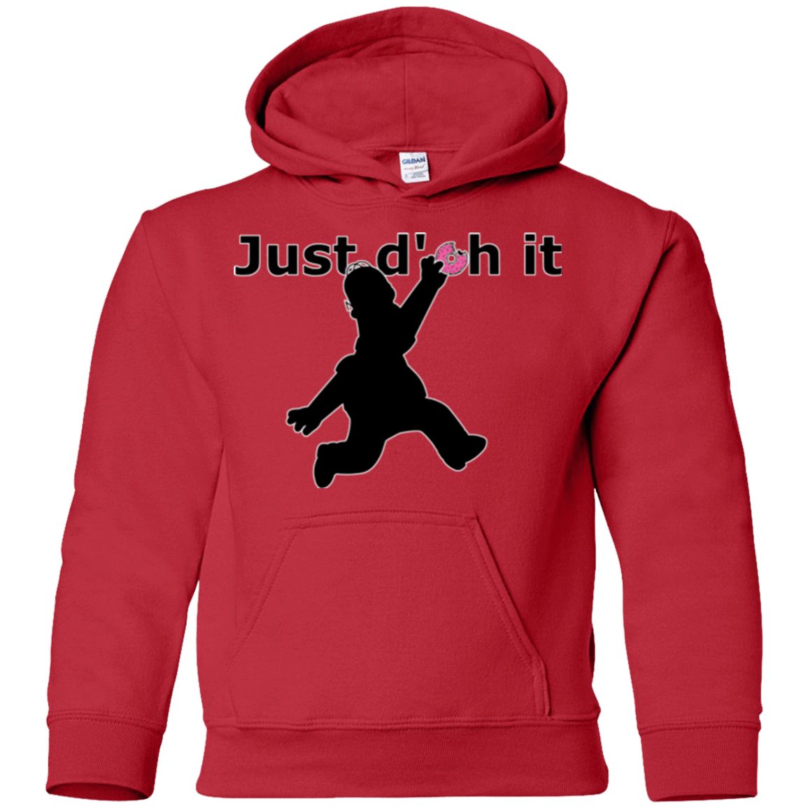 Sweatshirts Red / YS Just doh it Youth Hoodie