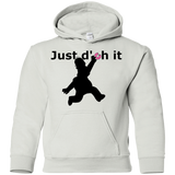 Sweatshirts White / YS Just doh it Youth Hoodie