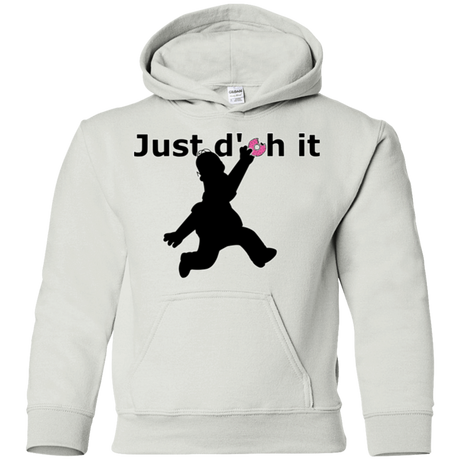 Sweatshirts White / YS Just doh it Youth Hoodie