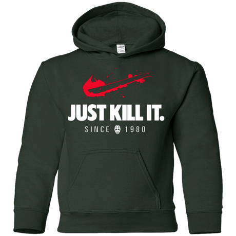 Sweatshirts Forest Green / YS Just Kill It Youth Hoodie
