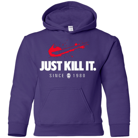 Sweatshirts Purple / YS Just Kill It Youth Hoodie